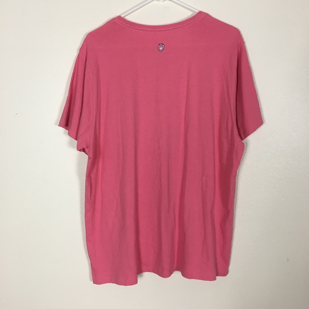 🛑🛑 SOLD!! Life Is Good Pink American Heart Shirt - Picture 2 of 8